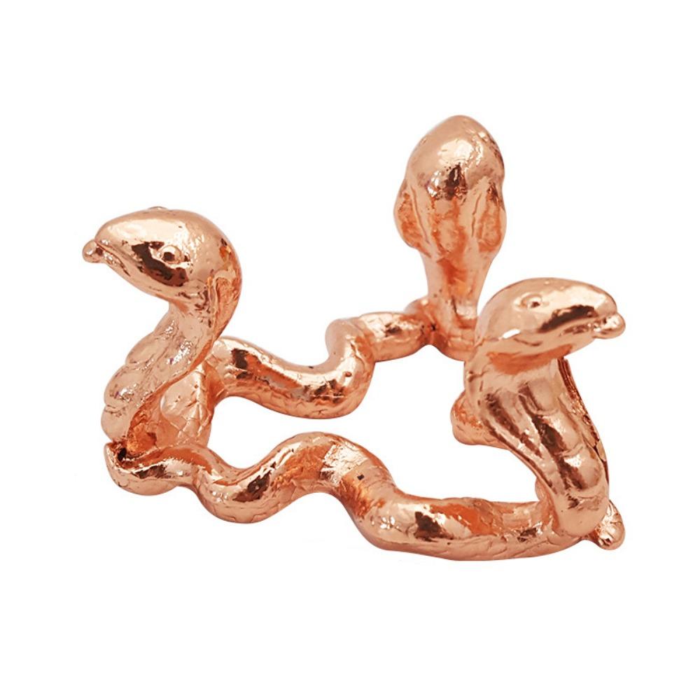 Dragon Snake Crystal Ball Metal Base Triangle Crystal Sphere Holder  Photography Props