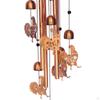 Chicken Wind Chime Hanging Ornament Birthday Gift Grandma Indoor Outdoor Decor Metal Windchime for