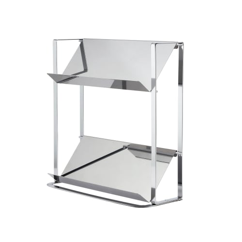 

Cdare Spice Rack SY-350019, Cedar, 33.5cm Wide x 12cm Deep x 34cm High, Dishwasher Safe, Made in Japan, Tsubame-Sanjo, Stainless Steel, Stovetop-Side