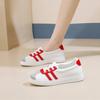 Andningsbara Skor Träskor Platå Kil Korg Casual Damsneakers Designermärke Lyx Kvinnor Tennis Sommar Creepers Spor