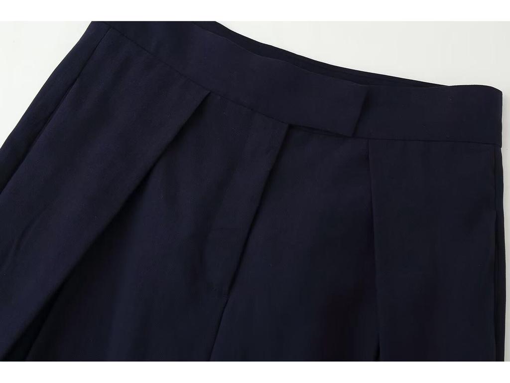 Spring-Autumn Casual Wide-Leg Drape Pants