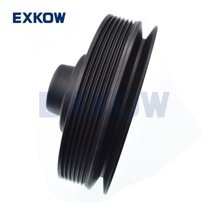 KOWZE Crankshaft Pulley Engine Belt Drive 1104A013 Fit for Mitsubishi L200 Pajero Montero Sport 2.5D 4D56 2005-2015