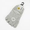 Women Spring and Summer Versatile Mesh Invisible Shallow Mouth Low Top Breathable Cotton Five Toe Socks