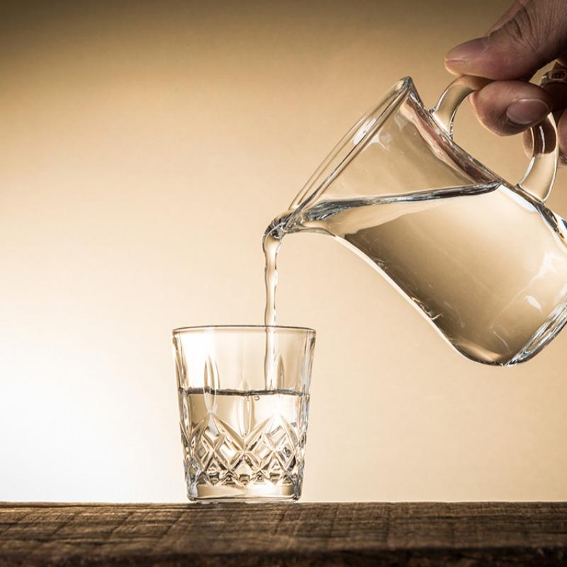 Ensemble de 6 Verres à Vin Tasses à Baijiu Pot à Vin Coupe à Vin Rouge Petites Tasses Distributeur de Vin Ensemble à Boire Liqueur Maison SGlass