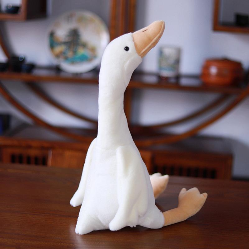 1Pc 35cm Long Neck Goose Stuffed Plush Doll Cute Soft Stuffed Dolls Plushie Animals Toys For Kids Baby Children Birthday Gifts