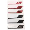 New ABS S Badge Car Rear Emblem Sticker for Mercedes Benz W117 Cla45 W205 C63 W212 E63 W207 W176 A45 X156 Gla45 AMG Styling
