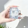 Ins Epoxy Love Bow Earphone Case for Apple Protective Cover Wave AirPods Pro1 Earphone Cover