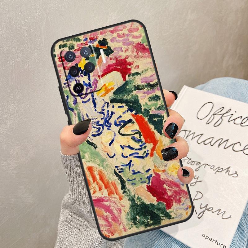 Henri Matisse Art Painting Case For Oppo A57 A17 A77 A18 A38 A58 A78 A98 A74 A54 A94 A80 A60 A40 A96 A76 A16 A15 A5 Pro