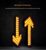 LED Car Arrow Turn Signal & Warning Lights - 12/24V Vehicle Direction Indicators