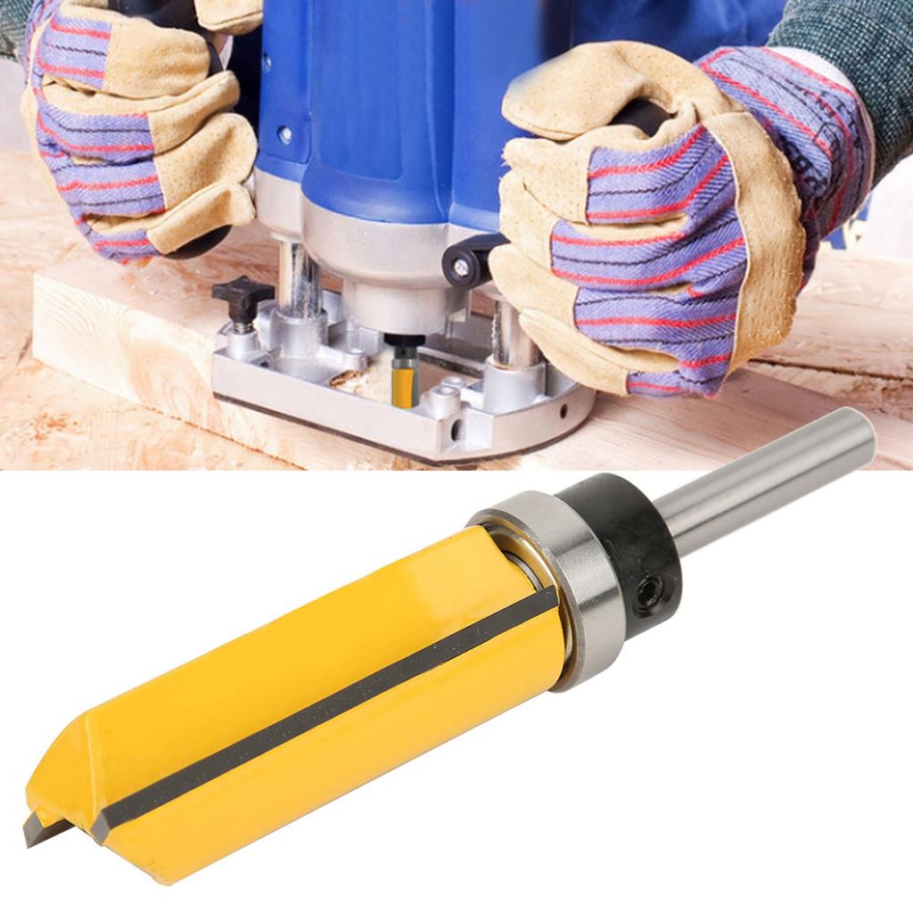 14in Schaftlager Bündigfräser Holzbearbeitung Fräser Schreinerwerkzeug zum Nuten