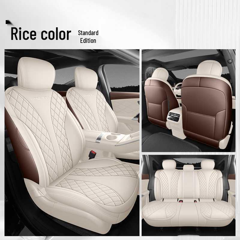 Chery Fengyun A9L Suede Seat Cushion & Cover - All-Season Universal Fit for Car Interior.