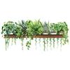 Green Plant Wall Sticker Self Adhesive Removable Kitchen Living Room Rental Home Decor