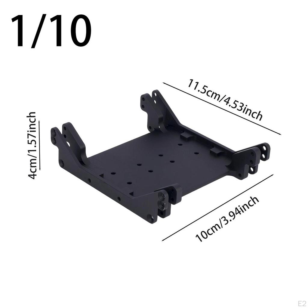 Chassis-Unterfahrschutz Getriebehalterung Doppelte Befestigungslöcher Getriebehalter