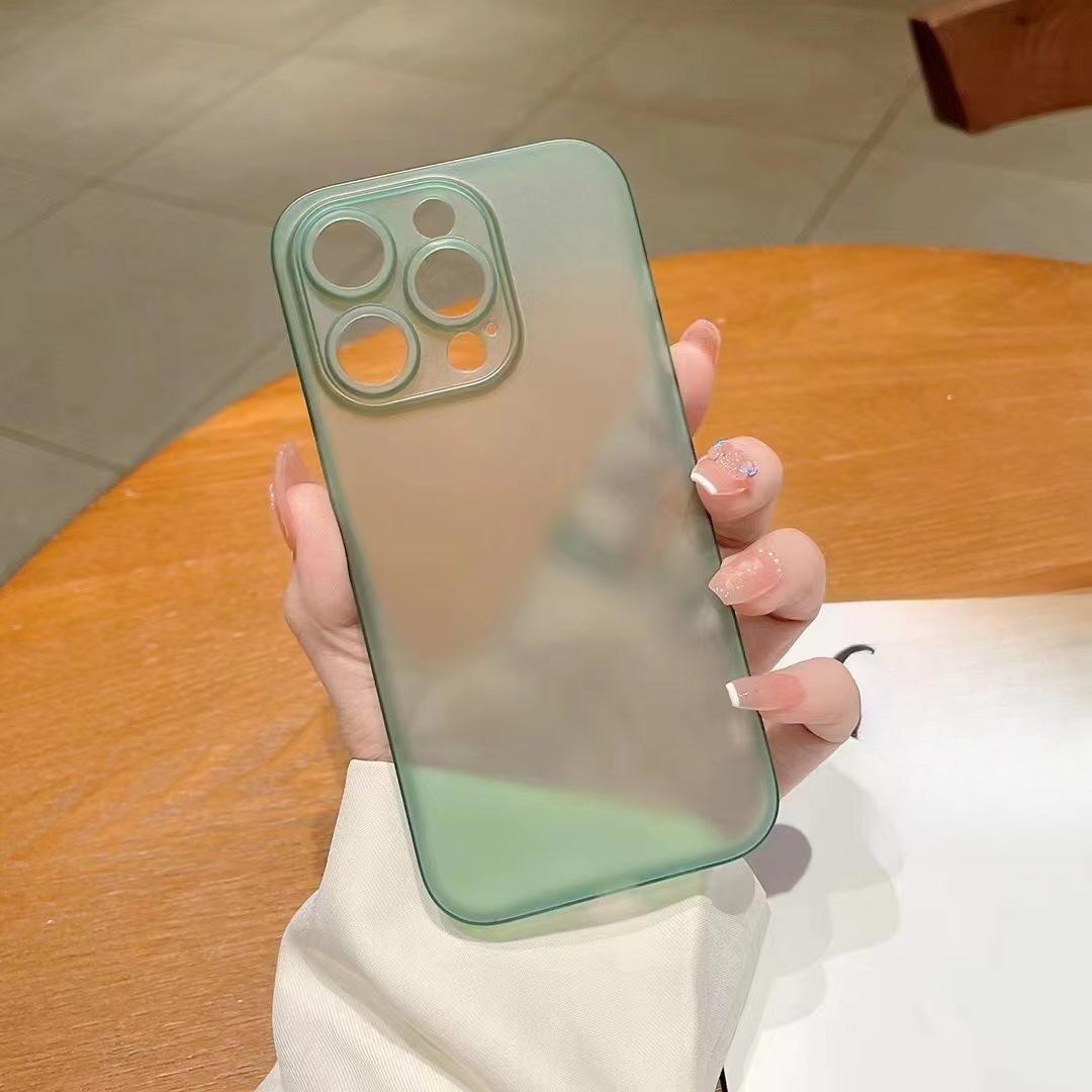 

Ультратонкий чехол из полипропилена, подходящий для iPhone14, чехол для мобильного телефона Apple 15 Promax, матовый жесткий чехол Plus, прозрачный защитный чехол Apple 15Plus