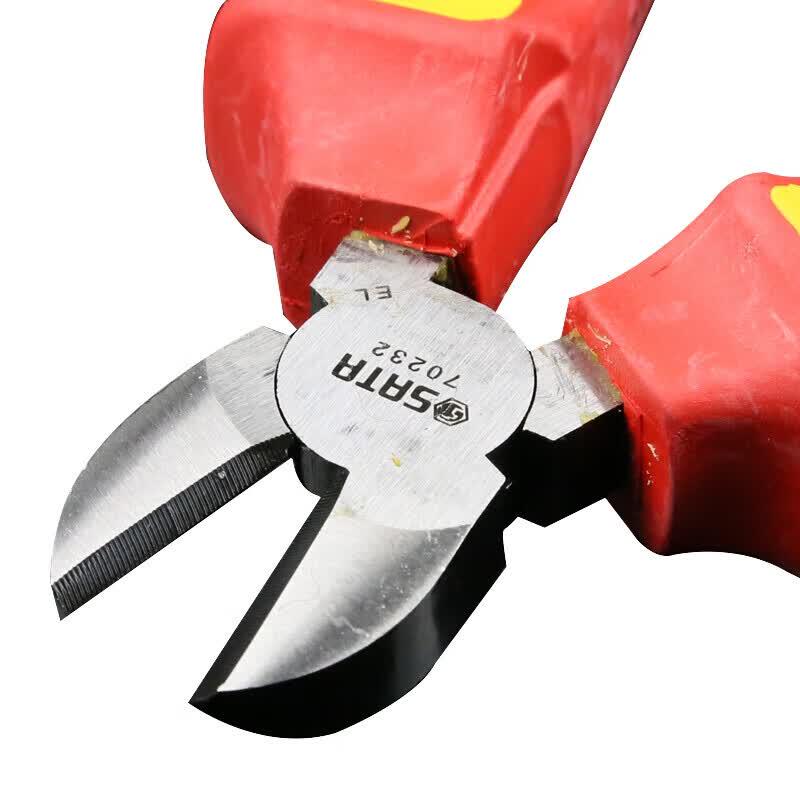 SATA VDE Insulated Diagonal Cutting Pliers