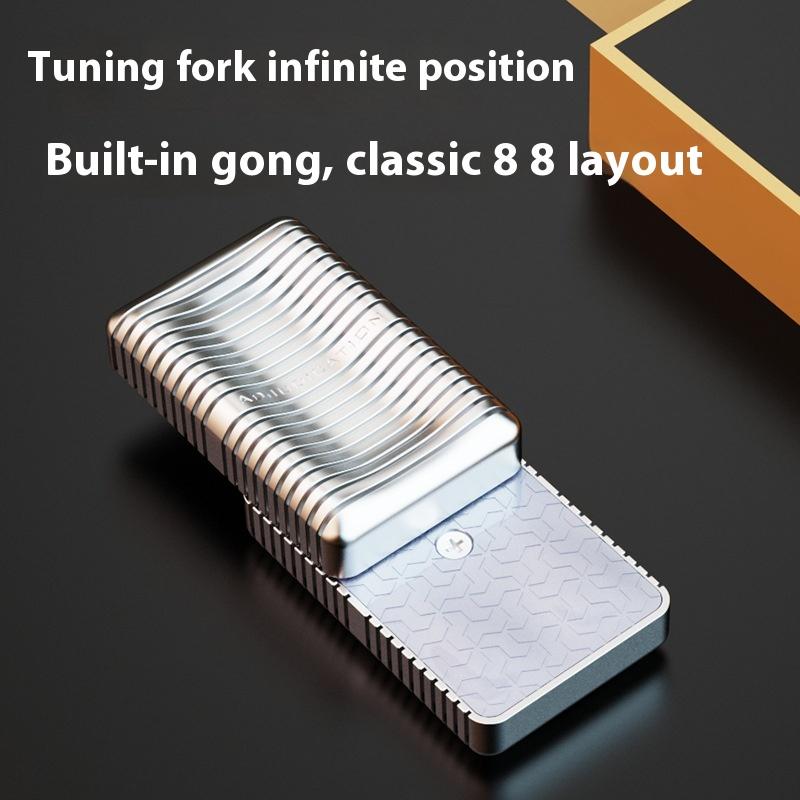 Mechanical Slider Soap Box Anti-stress Toys Magnetic Push Card Metal Pushing Haptic Stress Relief Toy Fingertip for Adults Toy