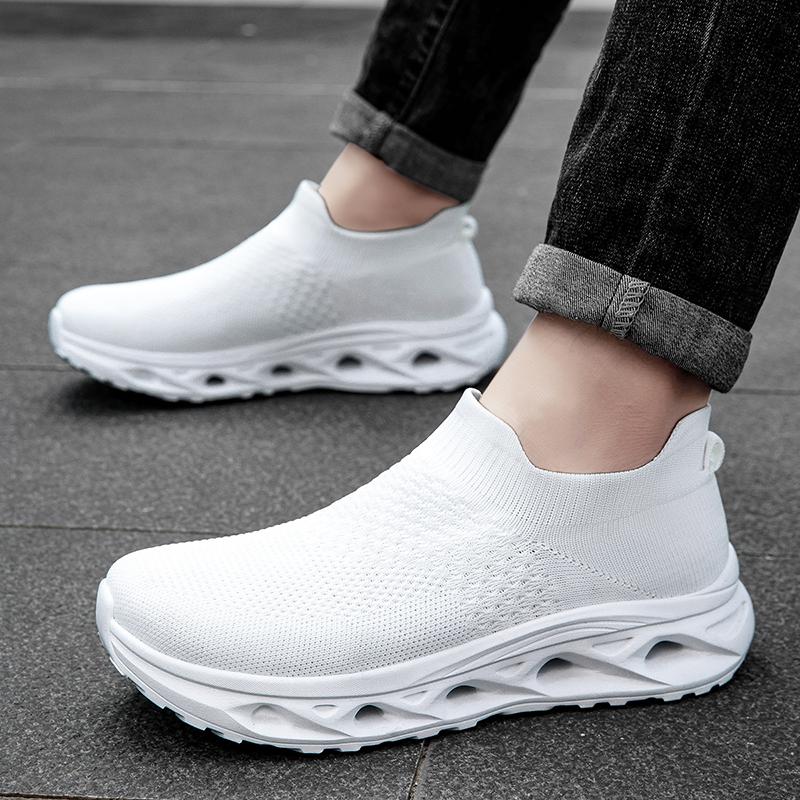 2025Summer Breathable Comfortable High-Quality Casual Shoes Wide Foot Shoes Youth Sports Shoes Four Colors36-46
