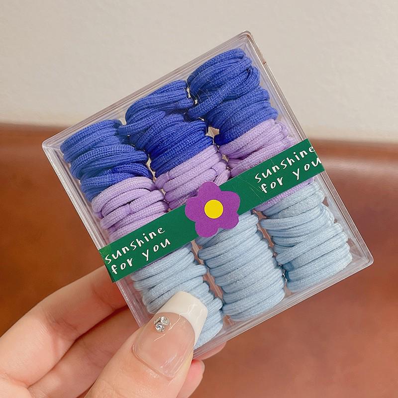 Dopamine Color Hair Ties for Kids: High Elasticity, Gentle On Hair, Canned for Convenience