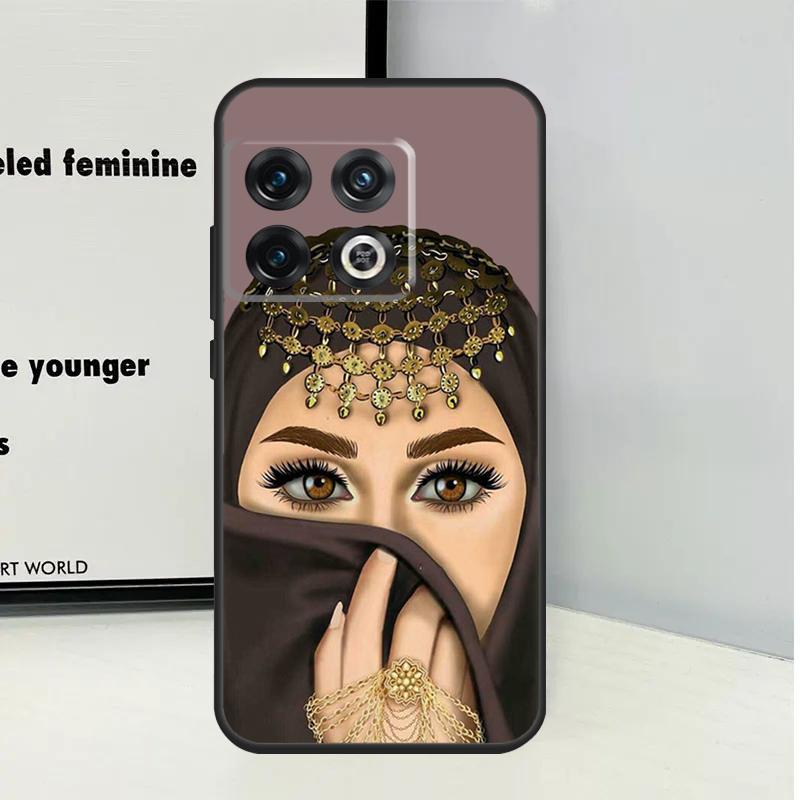 Islamic Arabic Hijab Girl For OnePlus Nord 5 CE 2 3 4 Lite N20 N30 Case For OnePlus 15 13 12 11 10 Pro 10T 13T 13R 15R