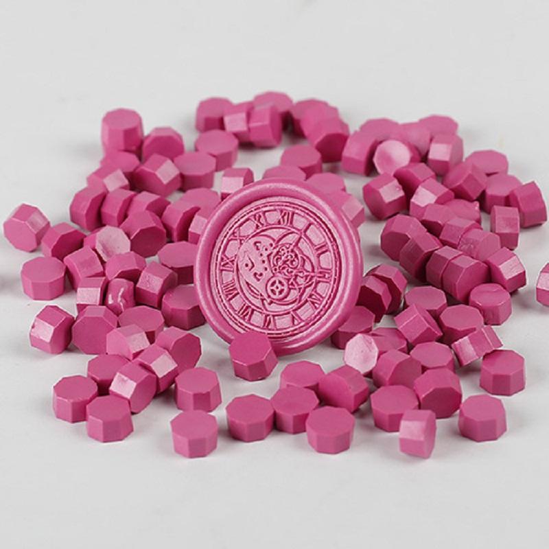 100 Pcs Wax Seal Beads Retro Vintage Wax Seal for Stamps Wax Print Beads Sealing Wedding Birthday Wax Lacquer for Seals HCL001