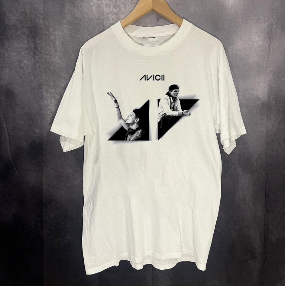 Avicii Tour Music Album Short Sleeve T-shirt size S-5XL Unisex T-Shirt S