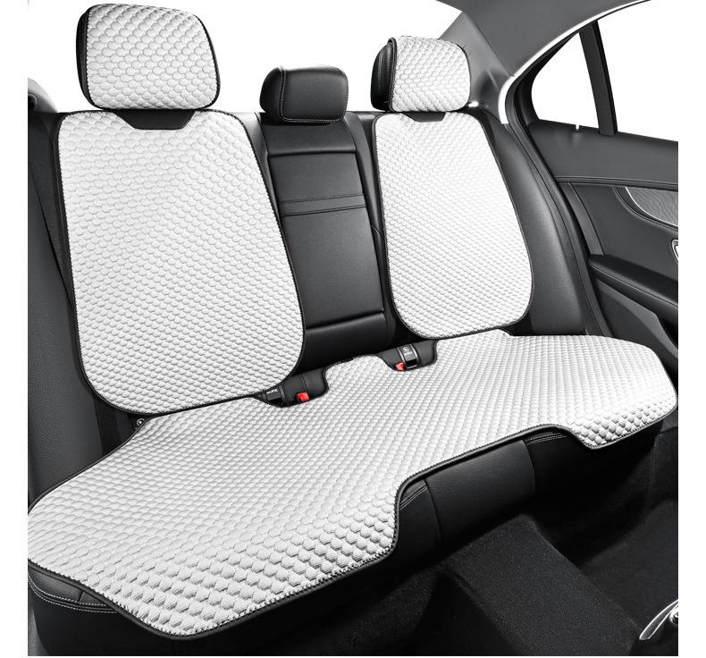Universal Four Seasons Car Seat Cushion - Breathable, Small Waist Design for Summer and Winter Comfort