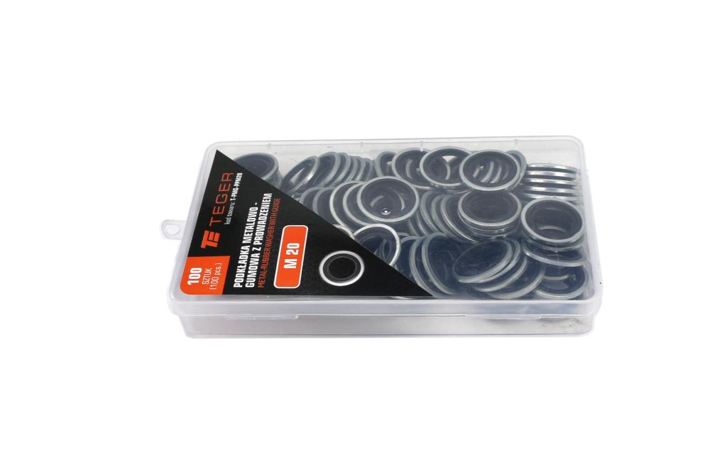 Metal-rubber Washer with M20 Guide TEGER (sold In Packs of 100)