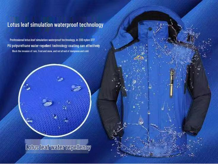 Herr Vinterarbetsjacka med fleecefoder och vattentät - Vindtät, Plusstorlek, Logotryck