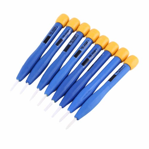 Professional Anti-Static Screwdriver Set, Precision Frequency Adjustable Screwdriver Repair Tool Kit, Plastic, Ceramic, Non-Magnetic, Repair Hand Tool