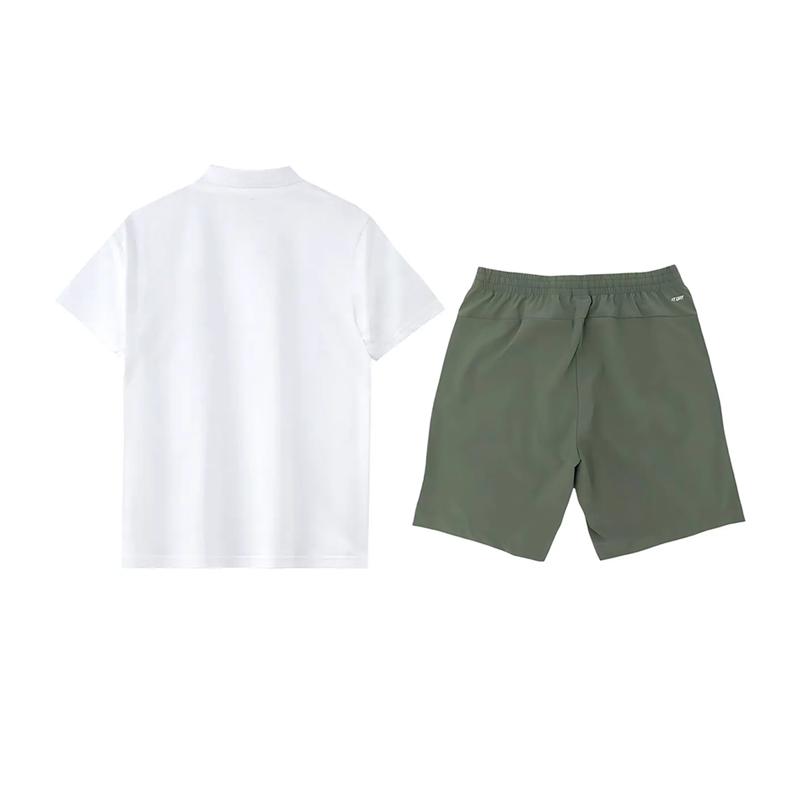 Li-Ning Simple Comfortable Breathable Versatile Outdoor Fitness Leisure Sports Suit Unisex Suit YPLV049-1+YKSV147-1