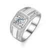 Nabest GRA Certified 1CT VVS D 3EX Moissanite Luxury Men Ring   CopperWedding Promise Rings for Mans Fine Jewelry