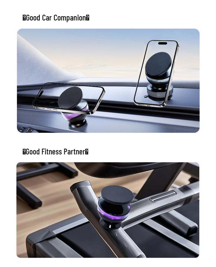 Universeller magnetischer Autohalter mit Saugnapf für das Armaturenbrett