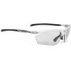 Sportbrille Rudy Project Rydon weiß schwarz für Radsport