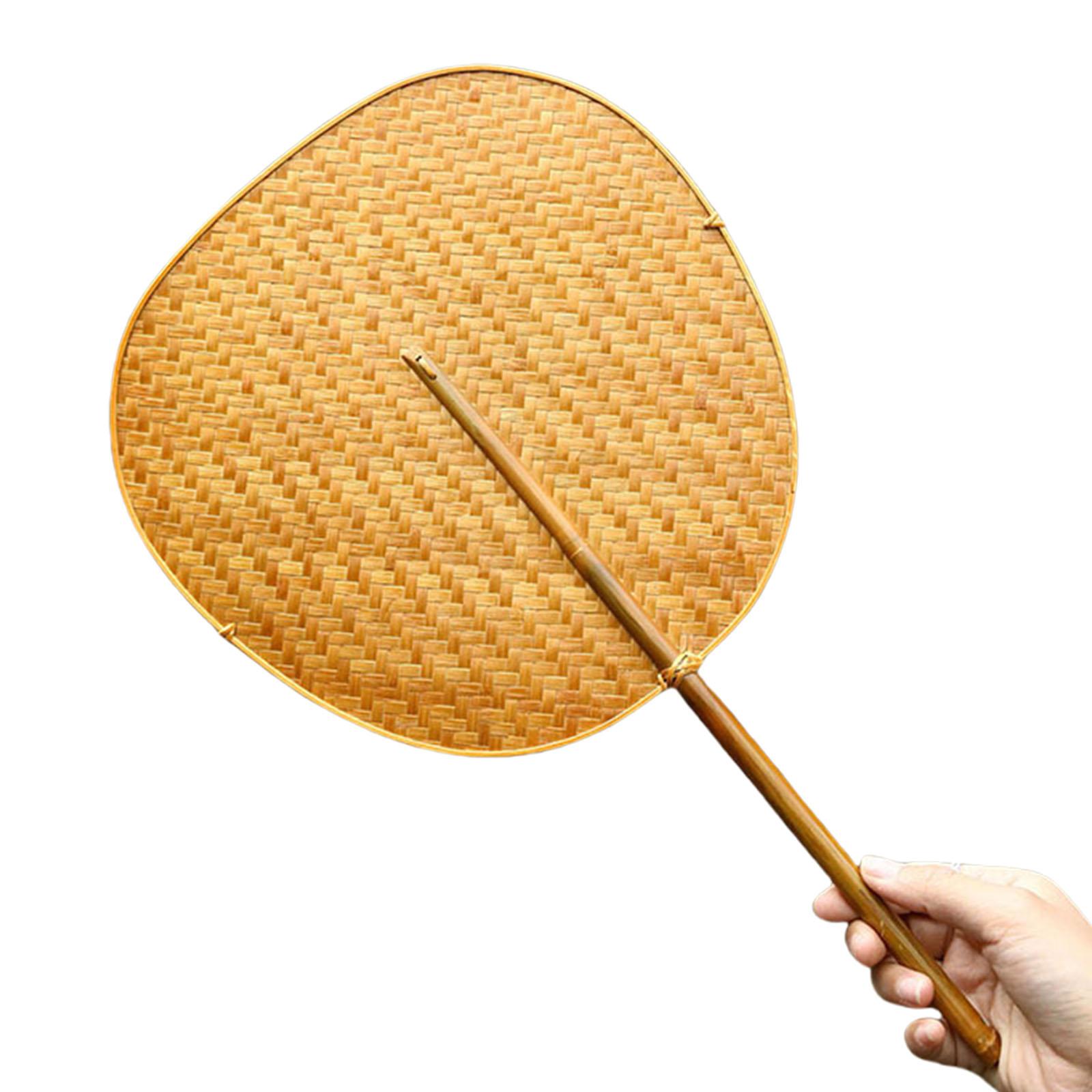 

Ручная работа бамбуковый плетеный вентилятор портативный охлаждающий вентилятор для летних охлаждающих веслах и свадьбах вечеринках домашний декор на стену подарок 1