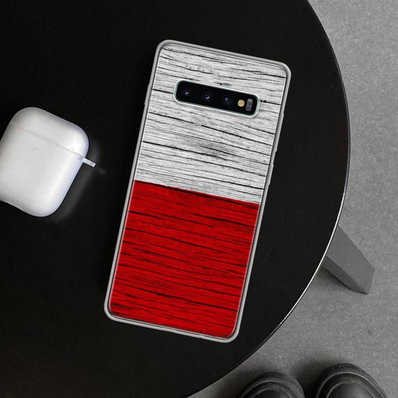 Poland Flag Phone Case Cover for Samsung Galaxy S26 S25 Edge S24 S23 Ultra S22 Plus S21 FE S20 + Art Customized Fundas Galaxy S2