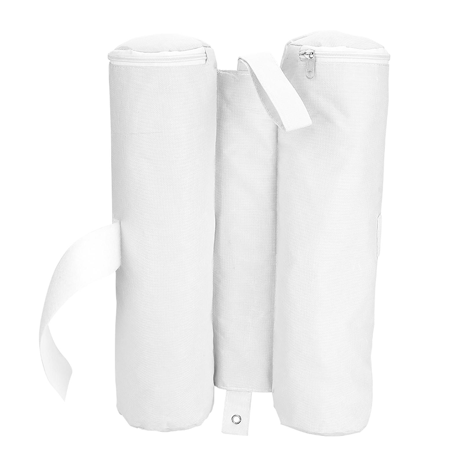 Sacchi di Sabbia Ponderati per Tende da Sole Pop-up Gambe per Tenda Parasole da Esterno (bianca) bianco