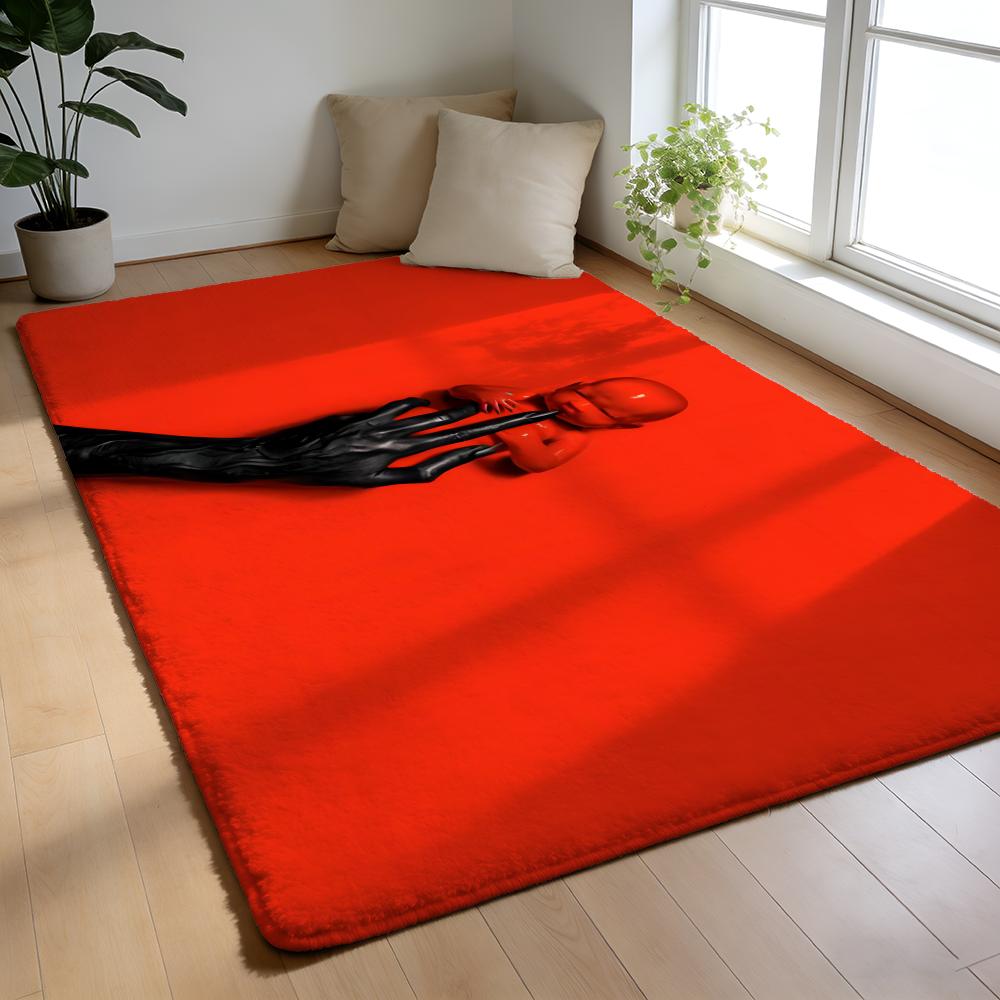 A-AHS American Horror Story TV Movie Floor Mat Soft Flannel Floor Mat Non-Slip Absorbent Rug For Home Bedroom Bathroom