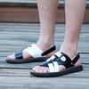 Fashion Fashion Metal Buckle Summer Men's Slippers Outdoor Half Drag Sandals Beach Comfortable Soft Slides Casual Shoe Wading Aqua Shoes