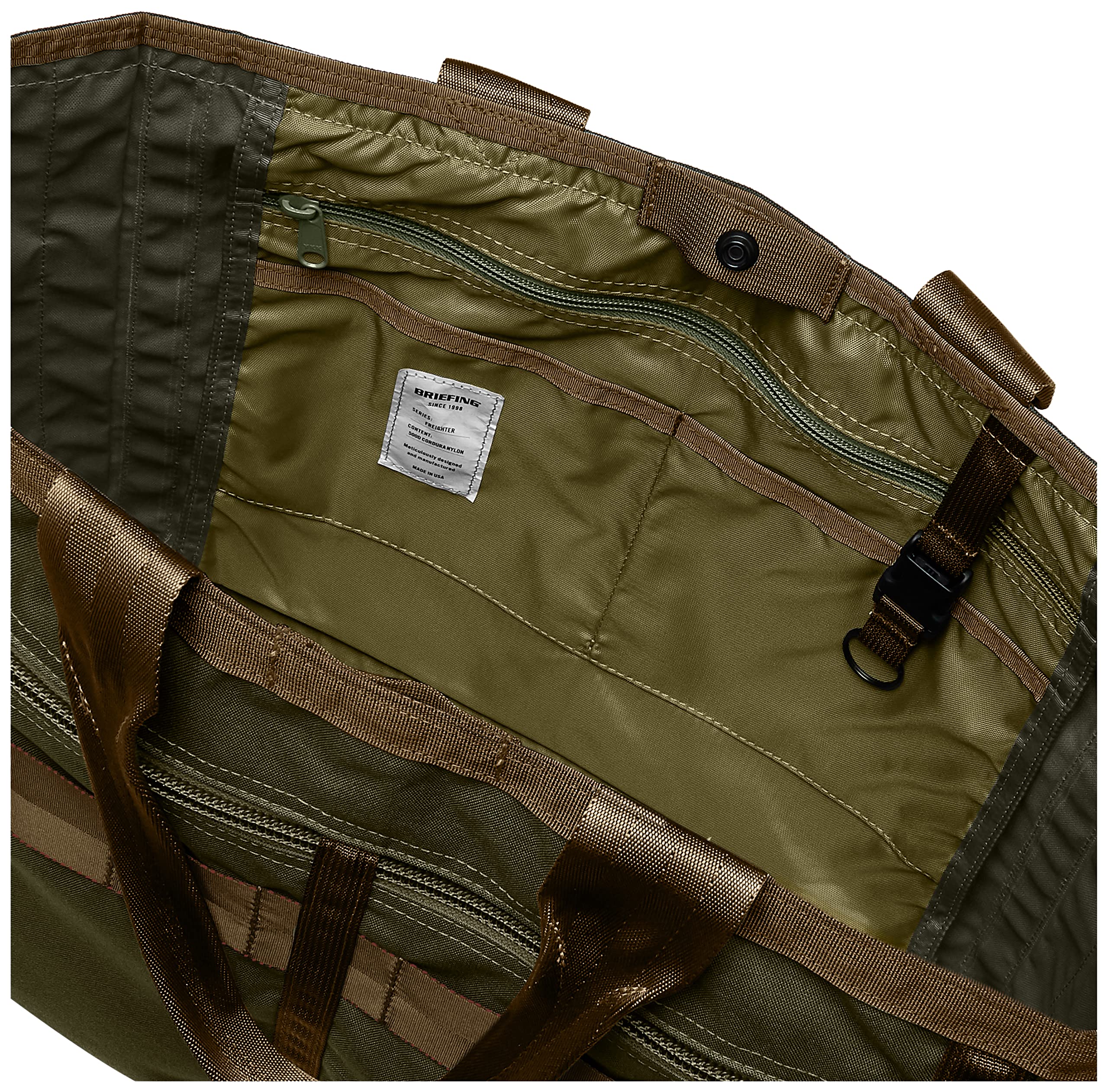 Bag FREIGHTER ARMOR TOTE Black [Briefing] Men's – buy the best