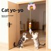 Suction Cup Cat Teaser Wand Toy With Feather And Bell Interactive Self Play Cat Stick For Lazy Pet Owners Indoor Cat Toy