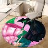 Wicked Witch,Defying Gravity Chair Mat Round Rug Office Carpet, Machine Washable, Non Slip, Suitable for Living Rooms, Bedrooms