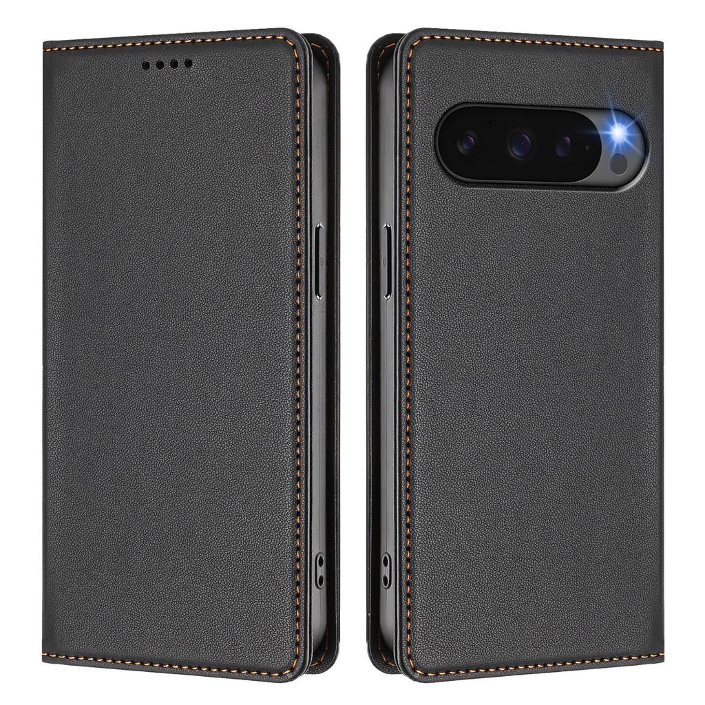 For Google Pixel 10 Pro/Google Pixel 10 Pro Fold/Google Pixel 10a/Google Pixel 10 Leather Wallet Case Magnetic Closure RFID Blocking Phone Cover