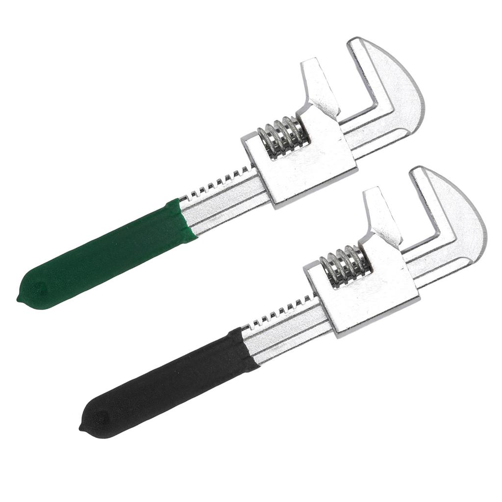 Automotive Wrench F Type 11in Multifunctional Adjustable Wide Jaw Auto Wrench for Machinery Maintenance Home Repairs