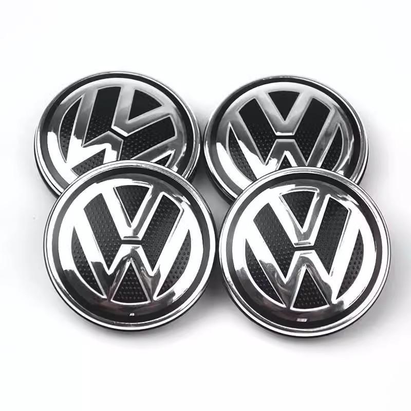 2026 Hot For VOLKSWAGEN VW Car Wheel Hub Cover Tires Rim Center Replace Cap Accessories For VW Polo GOLF C-TREK CC Sagitar Jetta