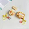 English red apple people for airpodspro1 apple wireless bluetooth headset case AirPods 1 new models