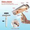 Extendable Glass Wiper Four-in-One Mirror Cleaner Glass Clean Scraper  Shower