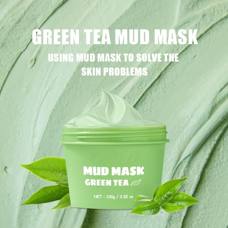 Buy 100g Green Tea Deep Cleansing Mud Mask Moisturizing Hydrating