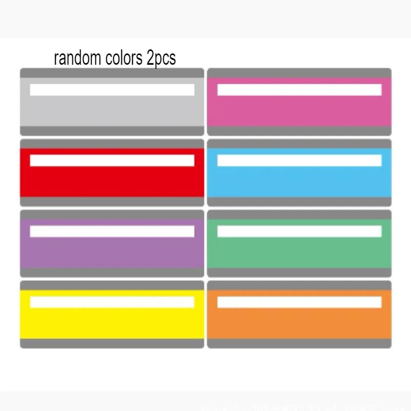 2 Pieces Large Size Guided Reading Strips Highlight W85 Overlays Multicolor Reading Tracking Rulers for Dyslexics Bookmarks