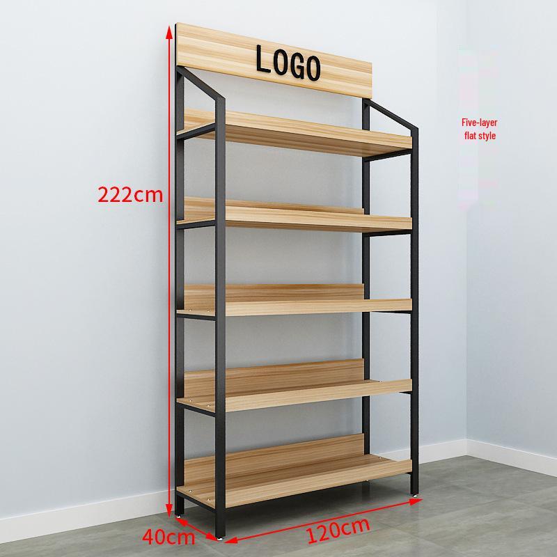 Slanted Multi-Layer Display Rack for Snacks, Jewelry, and Shoes