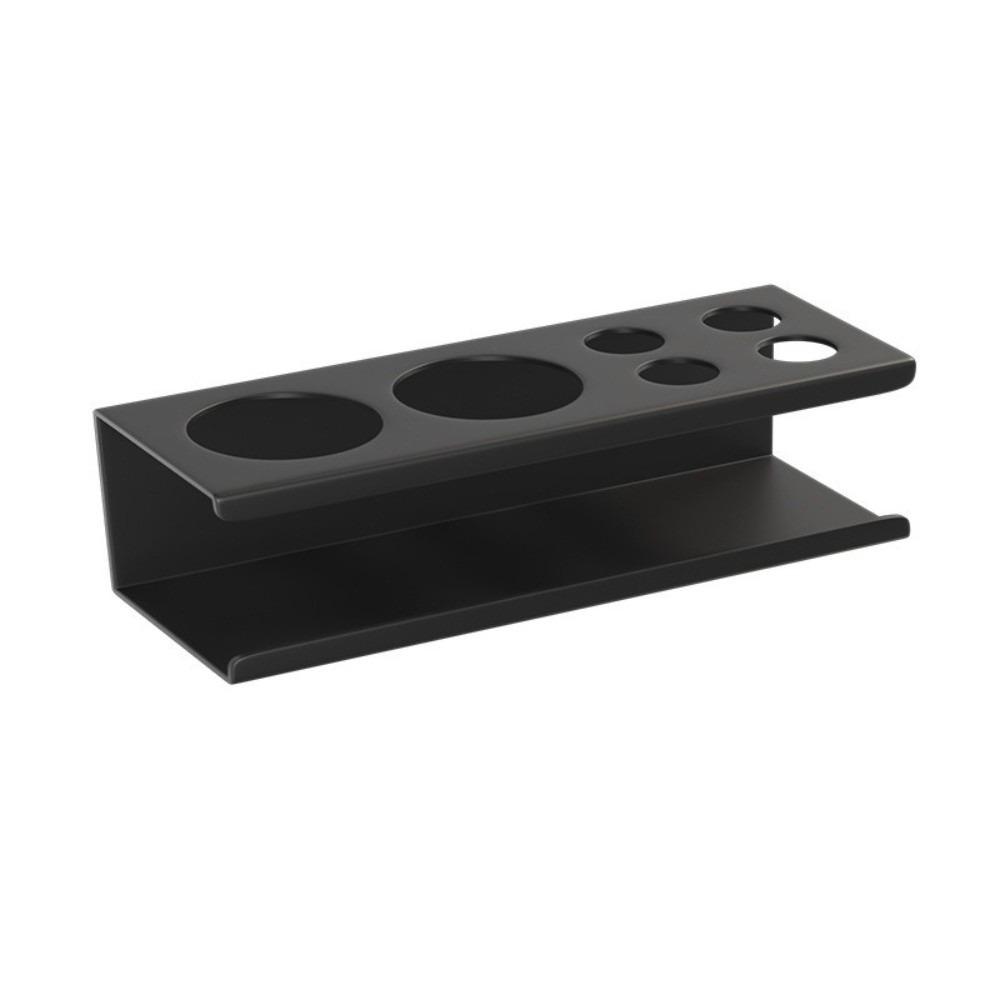 New Aluminum Alloy Toothbrush Holder No Drilling with Diatom Base Toothbrush Rack Self Adhesive Bathroom Storage Shelf Home Use